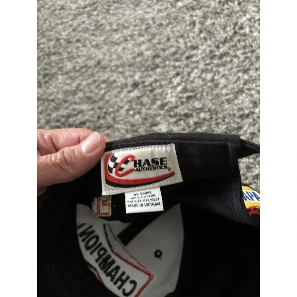 Chase‎ Authentics Michael Waltrip #15 Racing Black Champion Hat Strapback OSFM